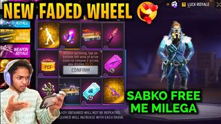 Travel Emote Faded Wheel Free Fire | Angry Walk Emote | Ff New Event Today | Free Fire New Event