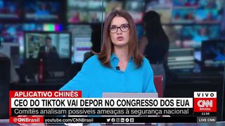 CEO do TikTok testemunhará perante Congresso dos EUA em março | LIVE CNN