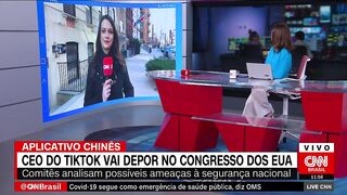 CEO do TikTok testemunhará perante Congresso dos EUA em março | LIVE CNN