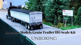 Lonestar Models Grain Trailer HO Scale