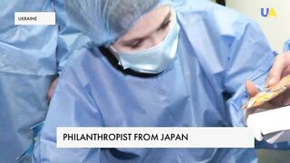 Help from Japan to Ukraine: Japanese celebrity supports Ukrainian clinics