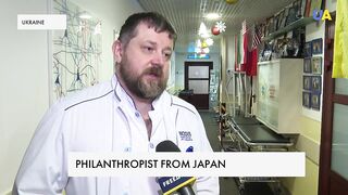 Help from Japan to Ukraine: Japanese celebrity supports Ukrainian clinics