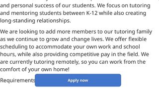 $18 PER HR! TUTOR/MENTOR STUDENTS FROM HOME! *PART TIME* FLEXIBLE SCHEDULE! BONUS PAY! REMOTE 2023!