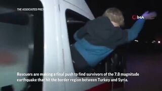 Teenager rescued 94 hours after Turkey quake