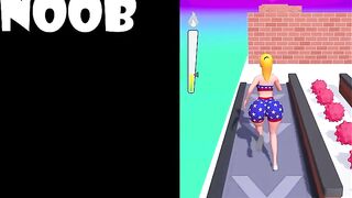 NOOB vs PRO vs HACKER in Twerk Race 3d Game