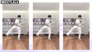 JIMIN's new TikTok Video! Dances to DNA, MIC DROP, FAKE LOVE and IDOL + clowning Bang PD ???? 2023