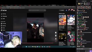 xQc actually dies laughing at this Vikkstar TikTok