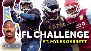 ???? SUPERBOWL LVII ???? | NFL CHALLENGE | Konsa, Ramsey Ft. Myles Garrett