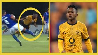 Career ending challenge against Mduduzi Shabalala | Kaizer Chiefs vs Martizburg united | nedbank cup