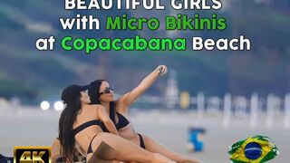 ???????? beautiful girls with Micro Bikinis at Rio de Janeiro ???????? | Chill Music #VR #4K #video4k