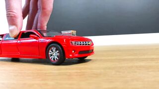 New Red Diecast Car models limousine car model Scale 1/24 Super Cars Unboxing
