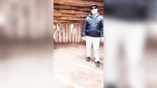 When You Kick Me Out, Navajo Hogan Man Cave #travel #grandcanyonwestrim #indian #navajo #hogan