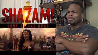 SHAZAM! Fury of the Gods | WONDER WOMAN TRAILER | Reaction!