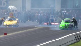 Matt Hagan Wins And JR Todd Goes Kaboom In The Funny Car Final From Gainesville