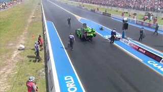 Matt Hagan Wins And JR Todd Goes Kaboom In The Funny Car Final From Gainesville