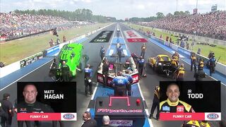 Matt Hagan Wins And JR Todd Goes Kaboom In The Funny Car Final From Gainesville