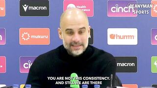 'Arsenal still favourites.. Winning games in the 98th!' | Pep Embargo | Crystal Palace 0-1 Man City