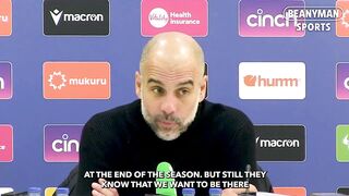 'Arsenal still favourites.. Winning games in the 98th!' | Pep Embargo | Crystal Palace 0-1 Man City