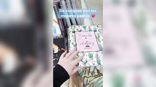 De compras con los mejores padres!! #libreria #compras #padres #hijos #tiktok