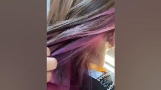 #shortvideo Bold colors beauty hair models