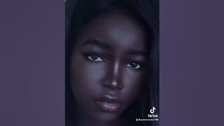 Black is beauty | black models | Dark skin Girls#shorts