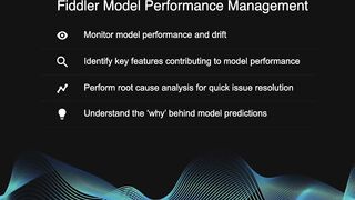 Product Overview: Operationalize ML models at scale with Fiddler Model Performance Management