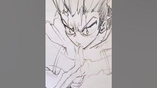 Anime sketch - Pencil Drawing.