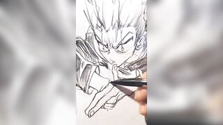 Anime sketch - Pencil Drawing.