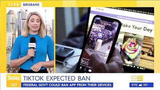 Australia expected to ban TikTok from federal government devices | 9 News Australia