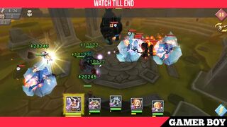 Lords mobile Witch doll Limited challenge stage 1 fully auto|Dark disaster stage 1 Fully Auto