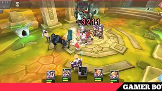 Lords mobile Witch doll Limited challenge stage 1 fully auto|Dark disaster stage 1 Fully Auto