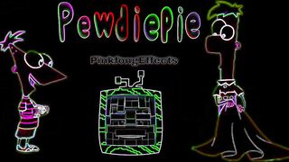 Cocomelon, Pewdiepie, Phineas and Ferb compilation effects