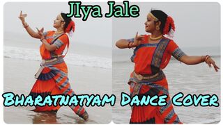 | JIYA JALE | DIL SE | Bharatnatyam | Dance Cover | Barnali Bhattacharya | Puri | Sea Beach |