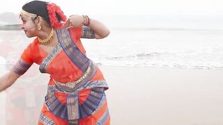 | JIYA JALE | DIL SE | Bharatnatyam | Dance Cover | Barnali Bhattacharya | Puri | Sea Beach |