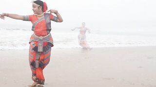 | JIYA JALE | DIL SE | Bharatnatyam | Dance Cover | Barnali Bhattacharya | Puri | Sea Beach |