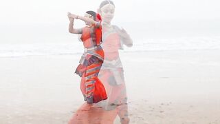 | JIYA JALE | DIL SE | Bharatnatyam | Dance Cover | Barnali Bhattacharya | Puri | Sea Beach |