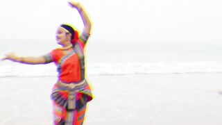 | JIYA JALE | DIL SE | Bharatnatyam | Dance Cover | Barnali Bhattacharya | Puri | Sea Beach |