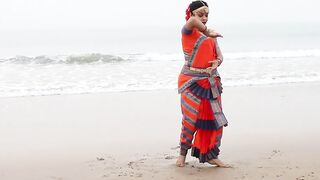 | JIYA JALE | DIL SE | Bharatnatyam | Dance Cover | Barnali Bhattacharya | Puri | Sea Beach |