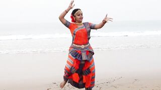 | JIYA JALE | DIL SE | Bharatnatyam | Dance Cover | Barnali Bhattacharya | Puri | Sea Beach |