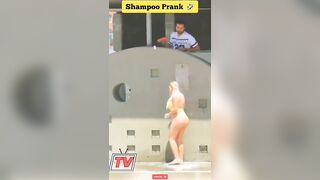 Shampoo prank-hot girls ???? #prank #bikini #shorts