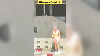 Shampoo prank-hot girls ???? #prank #bikini #shorts