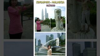 Lần đầu xuất ngoại Singapore & Malaysia năm 22 tuổi rưỡi ✈️ #travel #love #shorts