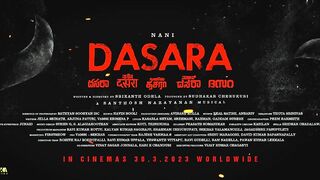 Dasara - Official Trailer | Nani | Keerthy Suresh | Santhosh Narayanan | Srikanth Odela