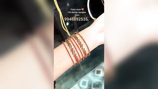 latest models Party wear design bangles #newcollection #jewellery #youtube