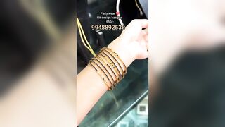 latest models Party wear design bangles #newcollection #jewellery #youtube