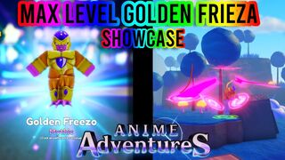 Max Level Golden Frieza Showcase | Anime Adventures