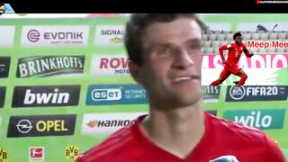 Thomas Muller's FUNNY impression of Alphonso Davies..