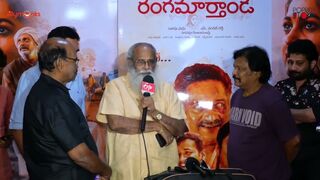 Writer V. Vijayendra Prasad Speech @ Rangamarthanda Movie Celebrity Premiere Show|Popper Stop Telugu