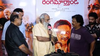 Writer V. Vijayendra Prasad Speech @ Rangamarthanda Movie Celebrity Premiere Show|Popper Stop Telugu