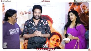 Actor Siva Balaji Speech @ Rangamarthanda Movie Celebrity Premiere Show | Krishna Vamsi